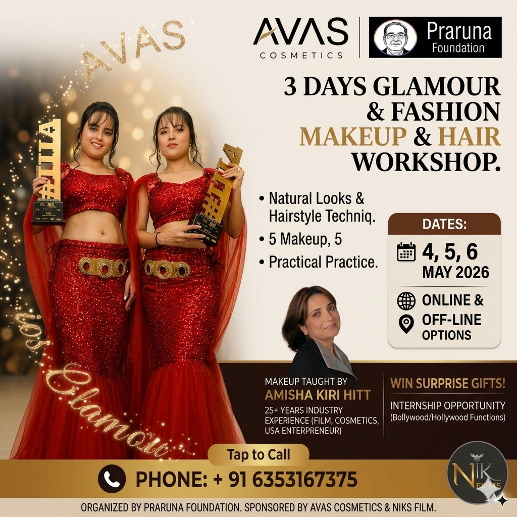 3-Day Glamour and Fashion Makeup and Hair Workshop