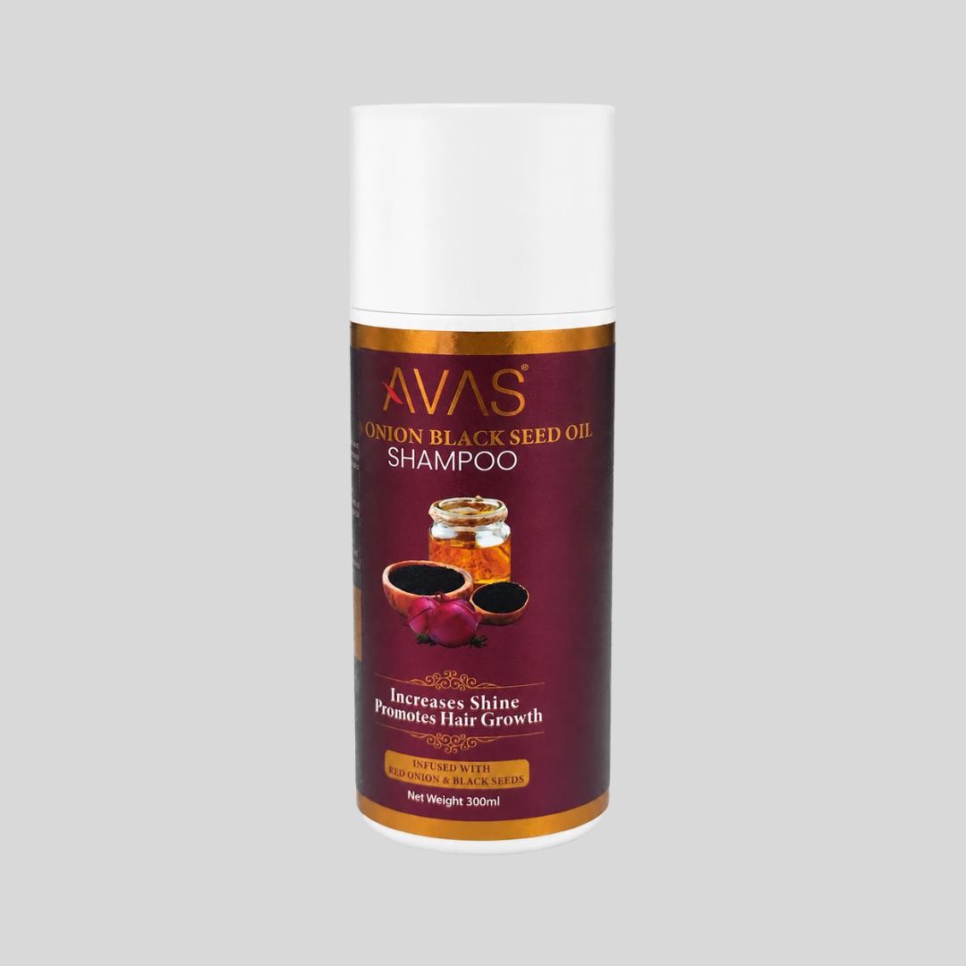 Avas red onion black seed oil shampoo